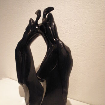 Skulptur mit dem Titel "n-11-birds-1.jpg" von Céline Pariggi (Wen Dao), Original-Kunstwerk