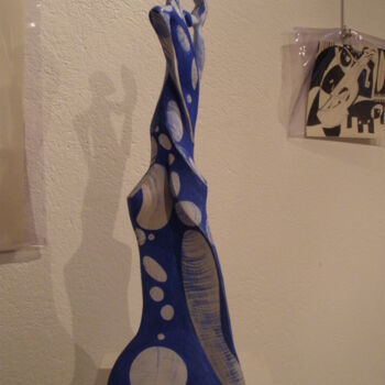 Sculpture titled "vanitée" by Céline Pariggi (Wen Dao), Original Artwork, Ceramics