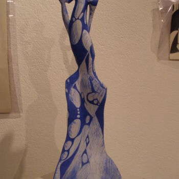 Rzeźba zatytułowany „vanitée” autorstwa Céline Pariggi (Wen Dao), Oryginalna praca, Ceramika