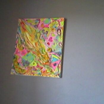 Painting titled "joie de vivre" by Celine Vernet, Original Artwork