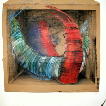 Pintura titulada "La boîte à souvenir…" por Cel Ine, Obra de arte original, Oleo