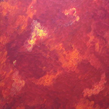 Painting titled "Thème coloré N°15" by Céline Lanau, Original Artwork, Acrylic