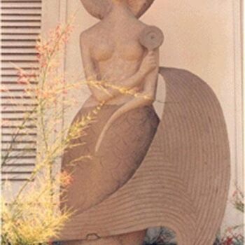 Sculpture titled "YEMANJA" by Celso Cunha Neto, Original Artwork