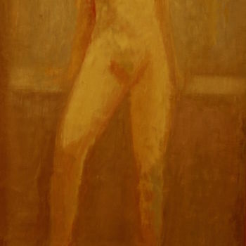 Peinture intitulée "Figure" par Mumtaz Celtik, Œuvre d'art originale