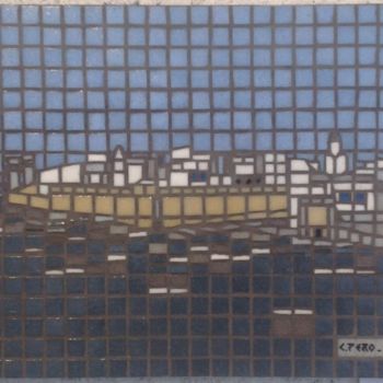 Handwerk mit dem Titel "Essaouira" von Cepero, Original-Kunstwerk