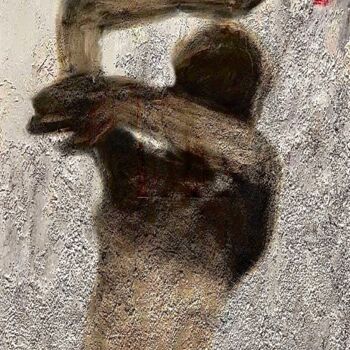 Pintura titulada "Sepia desnudo" por Cesar Ayllón, Obra de arte original, Oleo