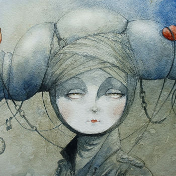 "mi nube" başlıklı Tablo Cesar Ayllón tarafından, Orijinal sanat