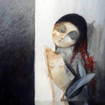 Peinture intitulée "contrastes" par Cesar Ayllón, Œuvre d'art originale
