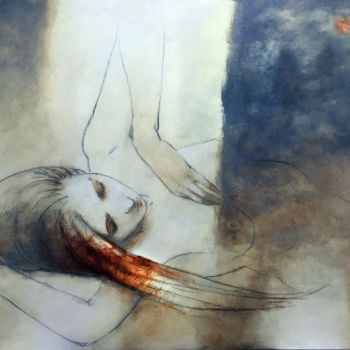 Картина под названием "luz del amanecer" - Cesar Ayllón, Подлинное произведение искусства