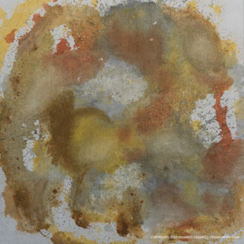 Pintura titulada "Una Posible Tierra…" por Cesariopinta, Obra de arte original, Acrílico Montado en Bastidor de camilla de m…