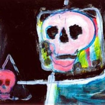 Peinture intitulée "Ce qui vous regarde" par Charley Supper-Bertho, Œuvre d'art originale