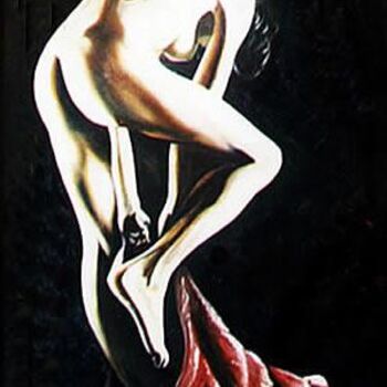 Pittura intitolato "nude1" da Grigorescu Cezar, Opera d'arte originale