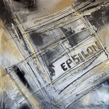 Malarstwo zatytułowany „Epsilon” autorstwa Caroline Farys, Oryginalna praca, Akryl