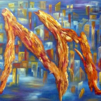 Painting titled "S/T  (obra seleccio…" by C F Vay, Original Artwork, Oil