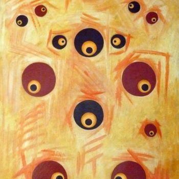 Painting titled "S/T" by C F Vay, Original Artwork, Oil