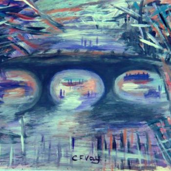 Painting titled "S/T" by C F Vay, Original Artwork