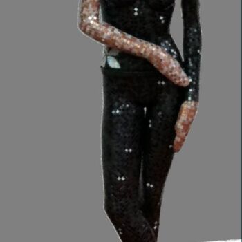 Sculptuur getiteld "ELEGANCE" door Cg In The Art, Origineel Kunstwerk, Mozaïek
