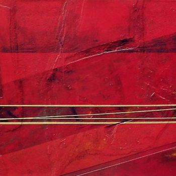 Pittura intitolato "RED" da Massimo Nicotra, Opera d'arte originale
