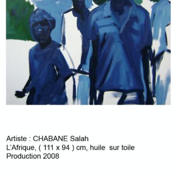 Peinture intitulée "REBELLIBRE" par Salah Chabane, Œuvre d'art originale, Huile