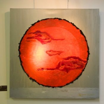 Peinture intitulée "soleil" par Tiana Chabert, Œuvre d'art originale