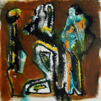 Malarstwo zatytułowany „sangle 5” autorstwa Chachapeala, Oryginalna praca