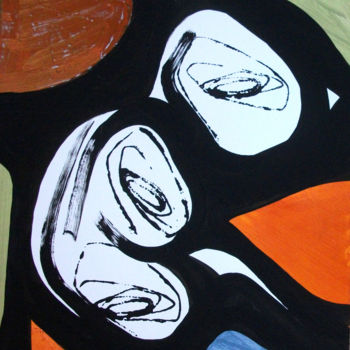 Pintura titulada "sangle 8" por Chachapeala, Obra de arte original