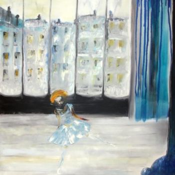 Painting titled "une fille deux gas" by Chachapeala, Original Artwork