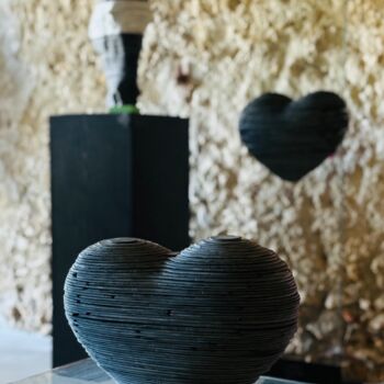 Sculpture titled "love" by Chae Valerie Schmitt, Original Artwork, Stone
