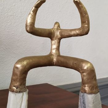 Sculpture intitulée "Xi" par Pierre-Etienne Soum-Glaude, Œuvre d'art originale, Bronze