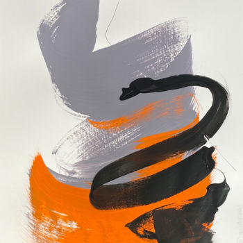 Картина под названием "50x70_019_20" - Franck Chambrun, Подлинное произведение искусства, Акрил