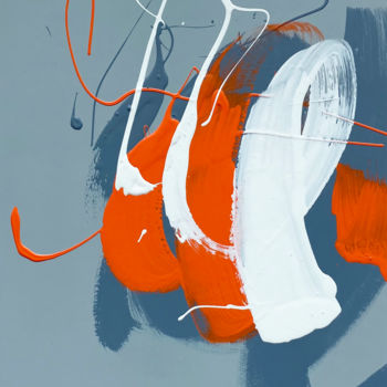Картина под названием "Untitled 21-070" - Franck Chambrun, Подлинное произведение искусства, Акрил