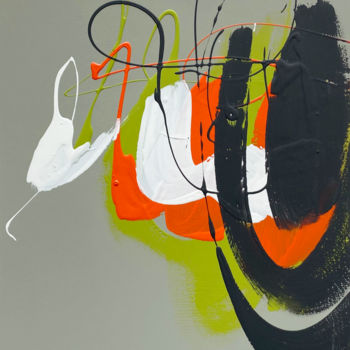 Картина под названием "Untitled 21-076" - Franck Chambrun, Подлинное произведение искусства, Акрил