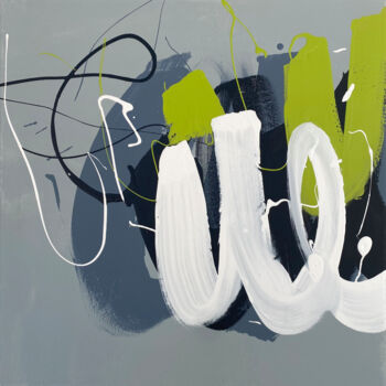 Картина под названием "Untitled 21-099" - Franck Chambrun, Подлинное произведение искусства, Акрил