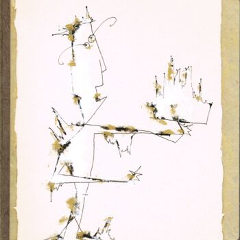 Disegno intitolato "Traité de la Montag…" da Chamchinov, Opera d'arte originale, Inchiostro