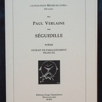 Printmaking titled "Séguidille de Paul…" by Chamchinov, Original Artwork, Engraving