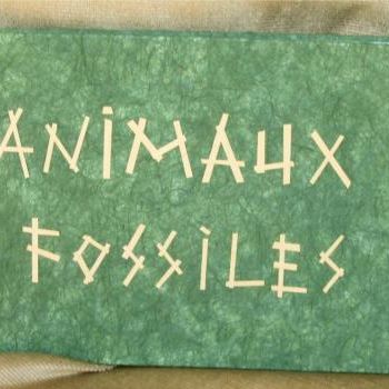 Peinture intitulée "Animaux fossiles (v…" par Serge Chamchinov, Œuvre d'art originale
