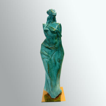 Escultura titulada "Sylphide" por Chantal Adam, Obra de arte original, Yeso