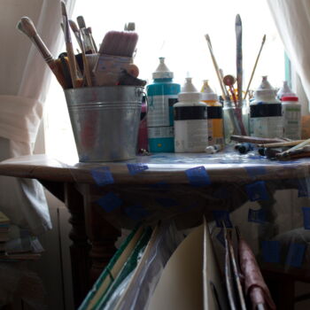 Photography titled "Atelier" by Chantal Malet, Original Artwork