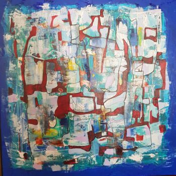 Painting titled "OREA" by Chantal Walter, Original Artwork, Acrylic