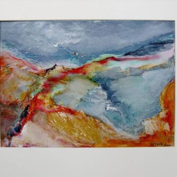 Peinture intitulée "Paysage" par Chantal Hétuin, Œuvre d'art originale