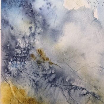 Painting titled "ABSTRACTIONS" by Chantal Aviles, Original Artwork, Watercolor