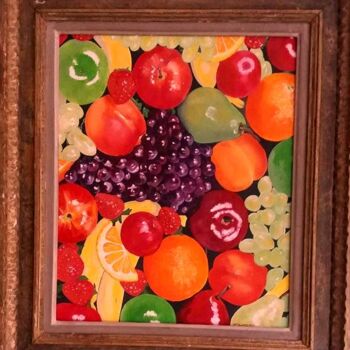 绘画 标题为“Fruits d'été” 由Chap, 原创艺术品, 丙烯