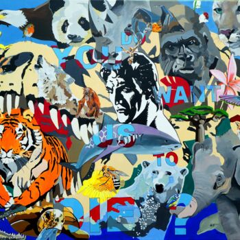 Pintura titulada "Save The Planet" por Chap, Obra de arte original, Acrílico