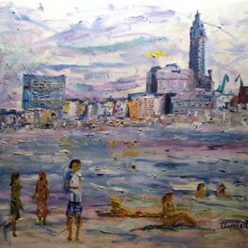 Peinture intitulée "Le Havre" par Rémi Chapelle, Œuvre d'art originale