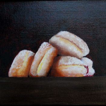 Painting titled "YUM" by Charlene Wooden, Original Artwork, Oil
