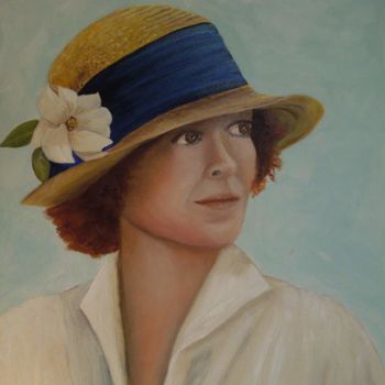 Painting titled "Louise" by Charlene Wooden, Original Artwork, Oil