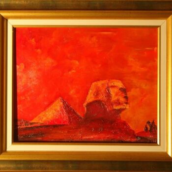 Painting titled "Sphinx" by Charles Peñalba, Original Artwork