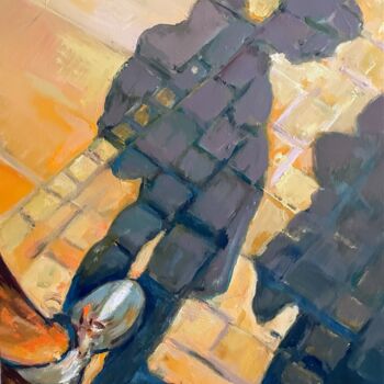 Pintura titulada "ombres et lumières" por Charles Tapiero, Obra de arte original, Oleo