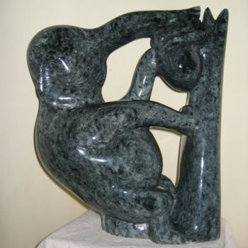 Sculpture intitulée "défenses" par Charles Favard, Œuvre d'art originale