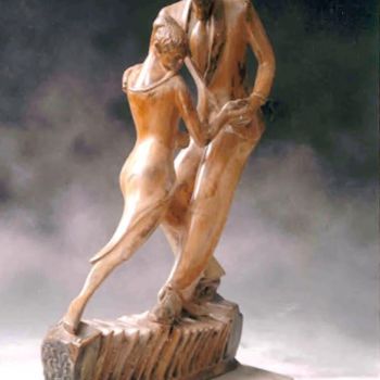 Sculpture intitulée "Tango" par Charles Favard, Œuvre d'art originale, Coulage
